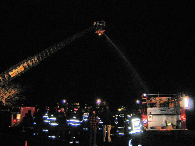 Engine 110 Drafting at Leonard Park, Mount Kisco Drill